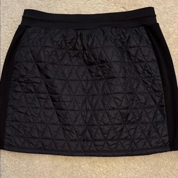 Athleta Black Quilted Women's Skirt NWT New - Picture 6 of 7